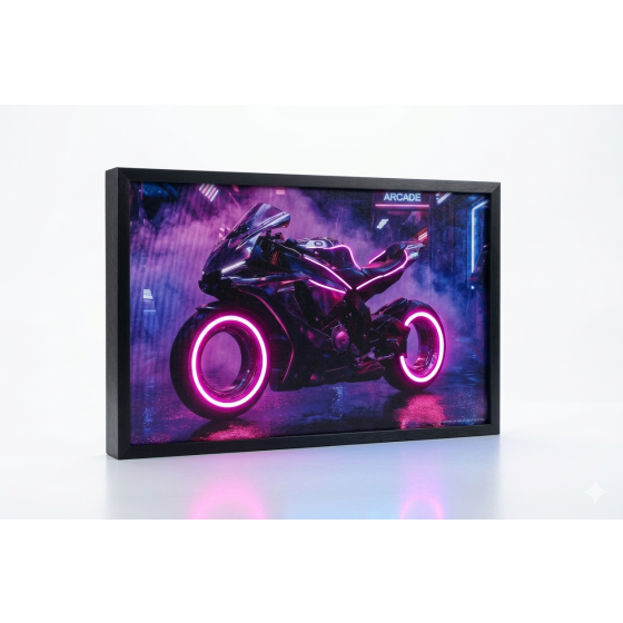 Neon Light Wheel - Dark Night Cavalry