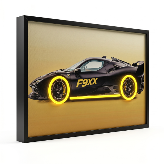 Black Gold Lustrous Sparkle・F9XX Racing Supercar
