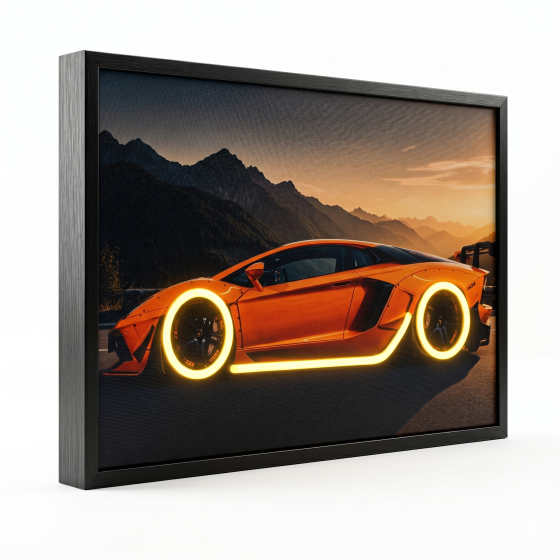 Illuminating Speed Car: Evening Prologue
