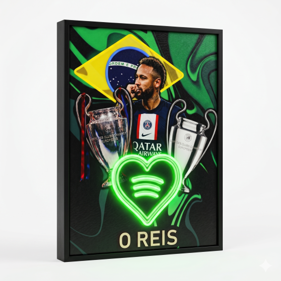 The Greenfield Champion - Neymar Neon Light Painting