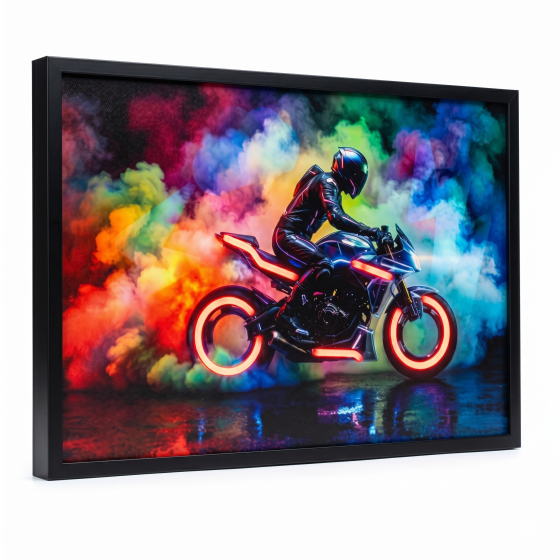 Hongyan Kaidun - Fantasia Motorcycle Neon Light Painting