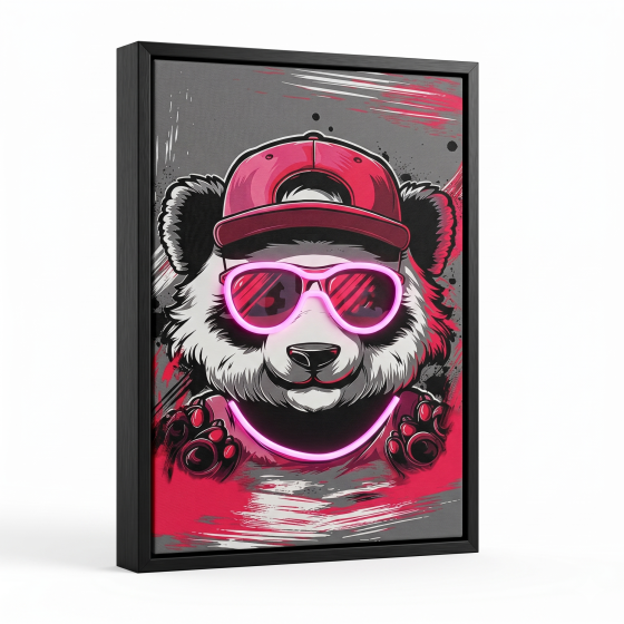Ma Cha Cool Hip Hop Panda LED Light Painting
