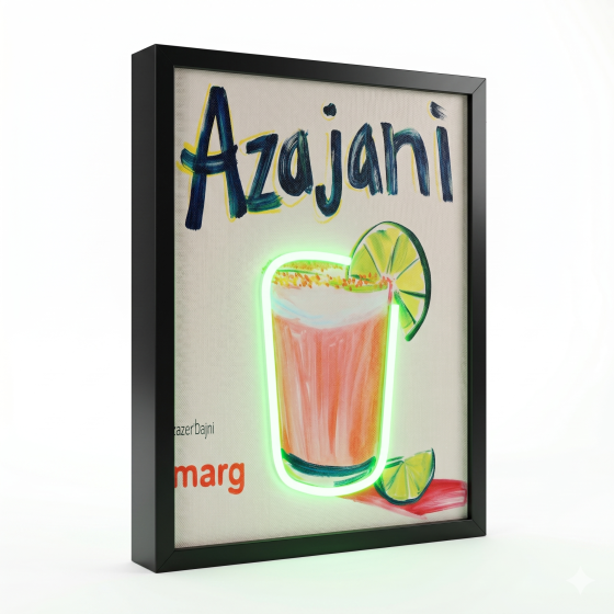 Island Drunkenness - Margaret Neon Light Painting
