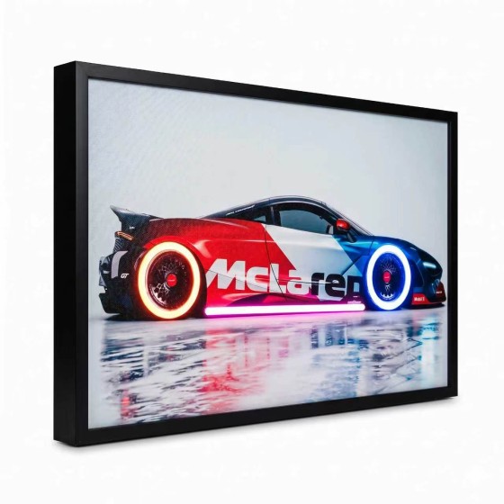 Three-color Radiance - McLaren Art Light Painting